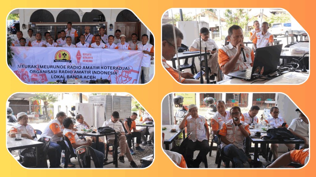 ORARI Lokal Banda Aceh Laksanakan Meurak #4 di Canda-Candu Cafee